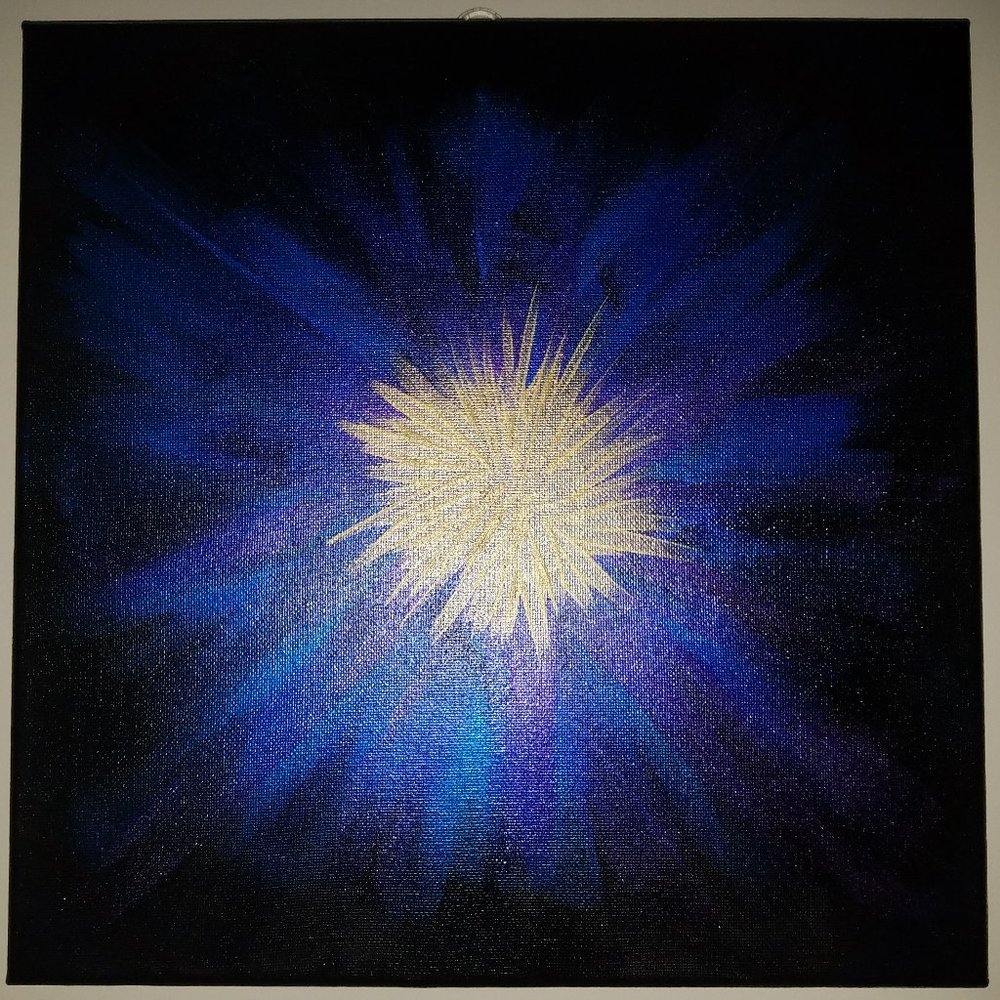 Golden Light Within Original Painting